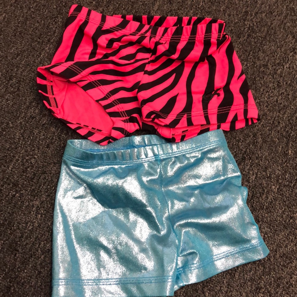 Child large GK gymnastics shorts spankies
